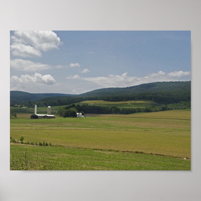 Rural Pennsylvania Farm Poster (Front)