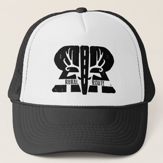 Rural Route Apparel- cowboy up! Trucker Hat (Front)
