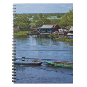 Rural scene, Tonle Sap Lake, Siem Reap, Angkor, Notebook