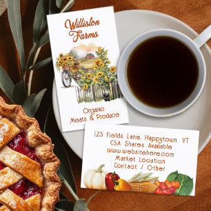 Rural Small Farm Agriculture Business Card