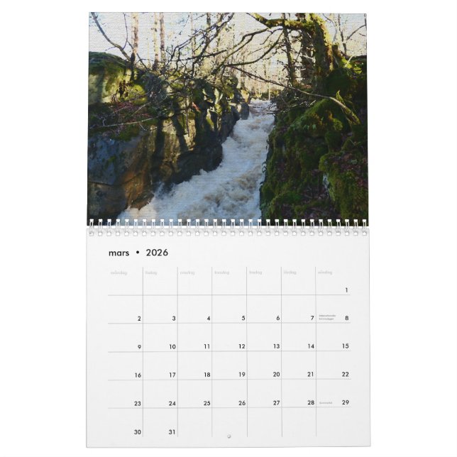 Rural Sweden Calendar 2023 (Mar 2026)