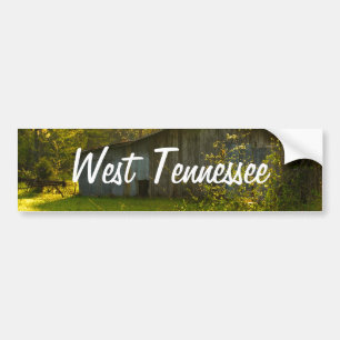 Rural Tennessee Spring Morning Light Bumper Sticker