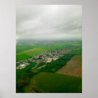 Rural Village Outside of Paris, France Poster