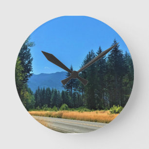 Rural Washington, Randle, WA Round Clock
