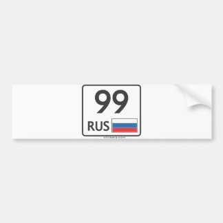 RUS. Moscow. 99. Sticker