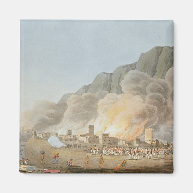 Rus ul Khyma from the SW and the situation of the Magnet (Front)