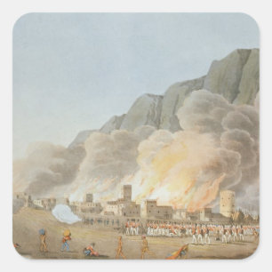 Rus ul Khyma from the SW and the situation of the Square Sticker