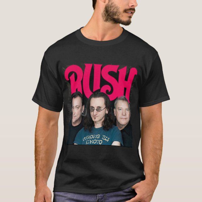 Rush band T-Shirt (Front)
