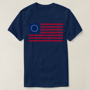 Rush Betsy Ross flag 1776 T-Shirt