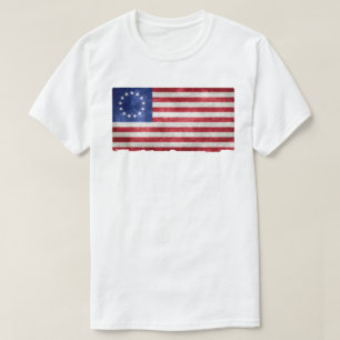 Rush Betsy Ross vintage 1776 god bless america T-Shirt