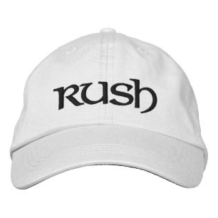 Rush cap for the new greeks/diy font+colour
