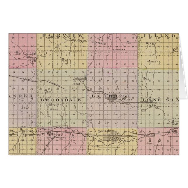 Rush County, Kansas (Front Horizontal)