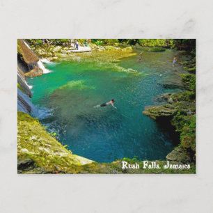 Rush Falls, Jamaica Postcard
