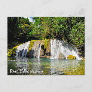Rush Falls, Jamaica Postcard