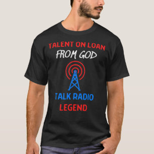 Rush Limbaugh RIP Talent On Loan From God Radio Le T-Shirt