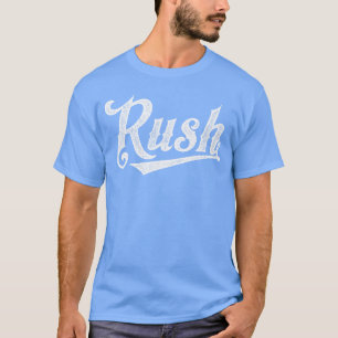 Rush Surname Vintage Retro Gift Men Women Boy Girl T-Shirt