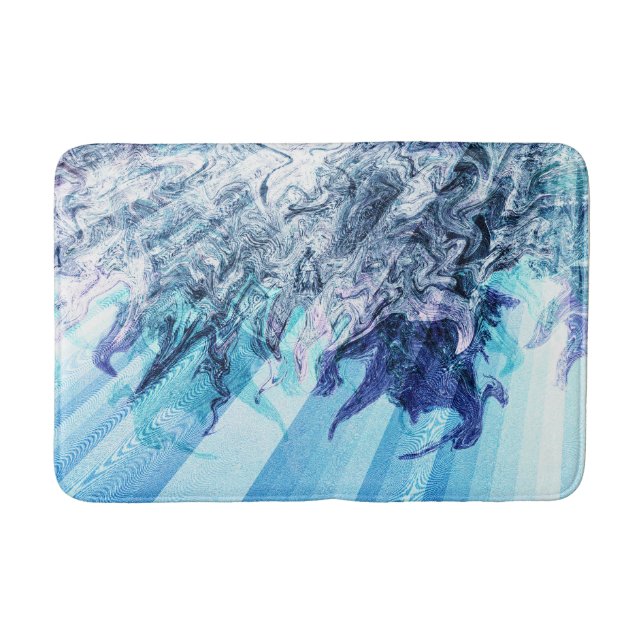 Rushing Sea...... Bath Mat (Front)