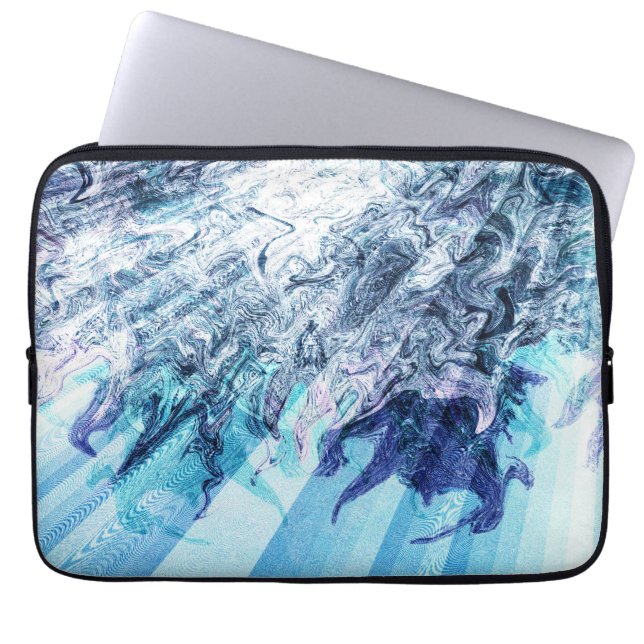 Rushing Sea...... Laptop Sleeve (Front)