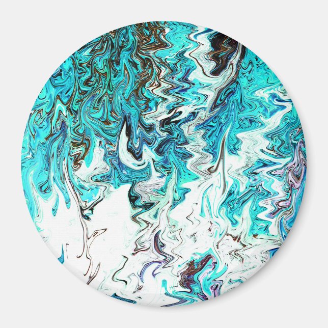 Rushing Sea..... Magnet (Front)