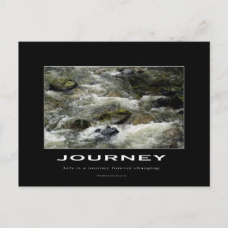 Rushing Water Motivational Postcards