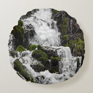 Rushing waters...... round cushion