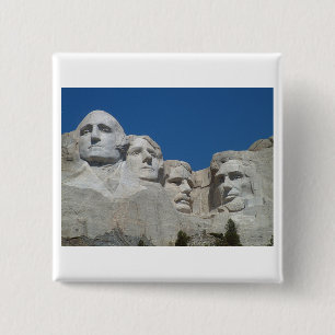 Rushmore 15 Cm Square Badge