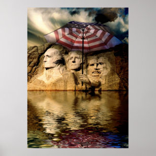 Rushmore Flood Poster