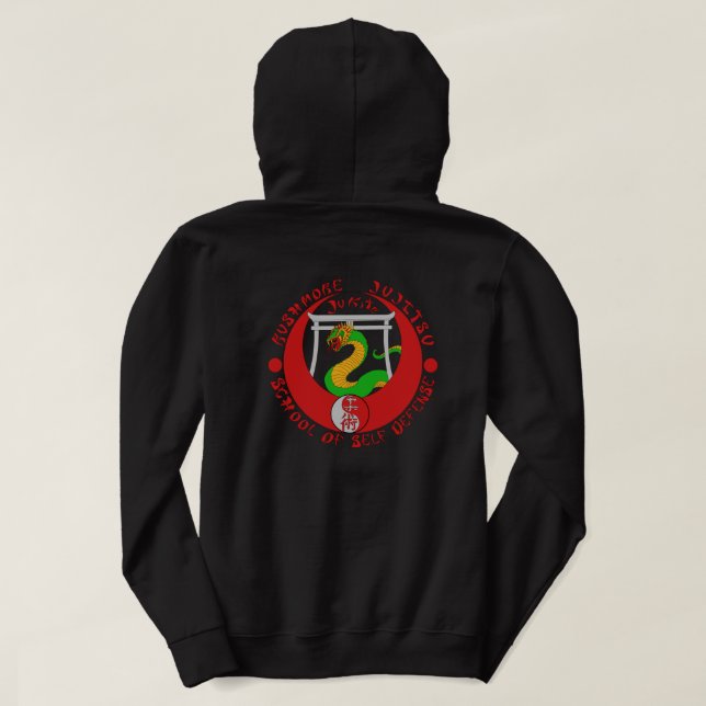 Rushmore Jukite Jujitsu Adult Hoodie (Design Back)