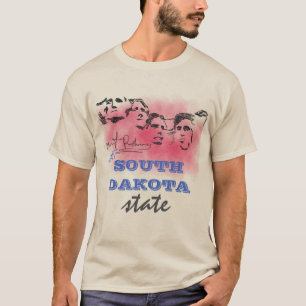 Rushmore National Memorial SOUTH DAKOTA State T-Shirt