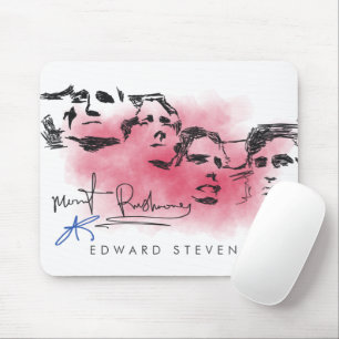 Rushmore South Dakota National Memorial Name Mouse Mat
