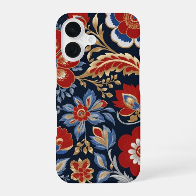 Rusian folk tradition iPhone 16 case (Back)