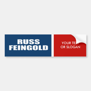 RUSS FEINGOLD FOR SENATE BUMPER STICKER