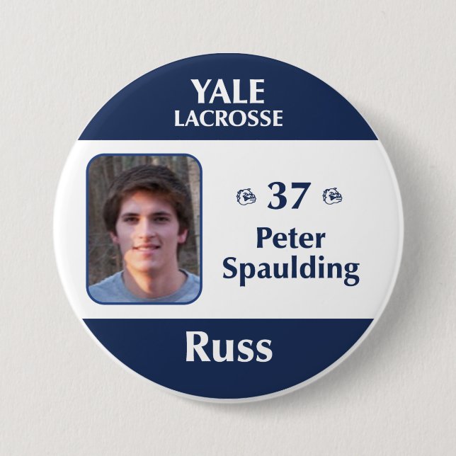 Russ - Peter Spaulding 7.5 Cm Round Badge (Front)