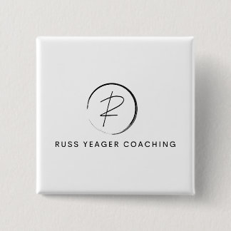 Russ Yeager Coaching Signature Logo 15 Cm Square Badge