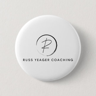 Russ Yeager Coaching Signature Logo 6 Cm Round Badge