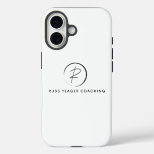 Russ Yeager Coaching Signature Logo iPhone 16 Case