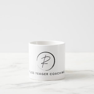 Russ Yeager Coaching Signature Logo Espresso Cup
