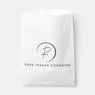 Russ Yeager Coaching Signature Logo Favour Bags