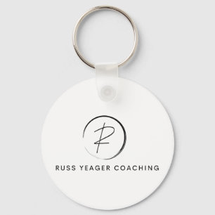 Russ Yeager Coaching Signature Logo Key Ring