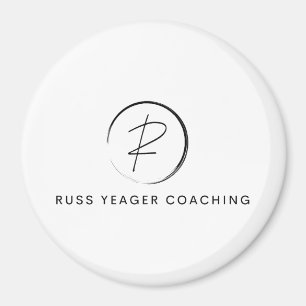 Russ Yeager Coaching Signature Logo Magnet