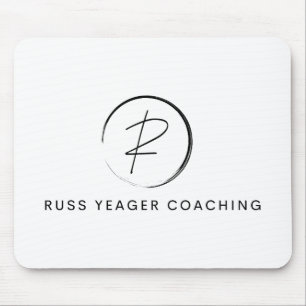 Russ Yeager Coaching Signature Logo Mouse Mat