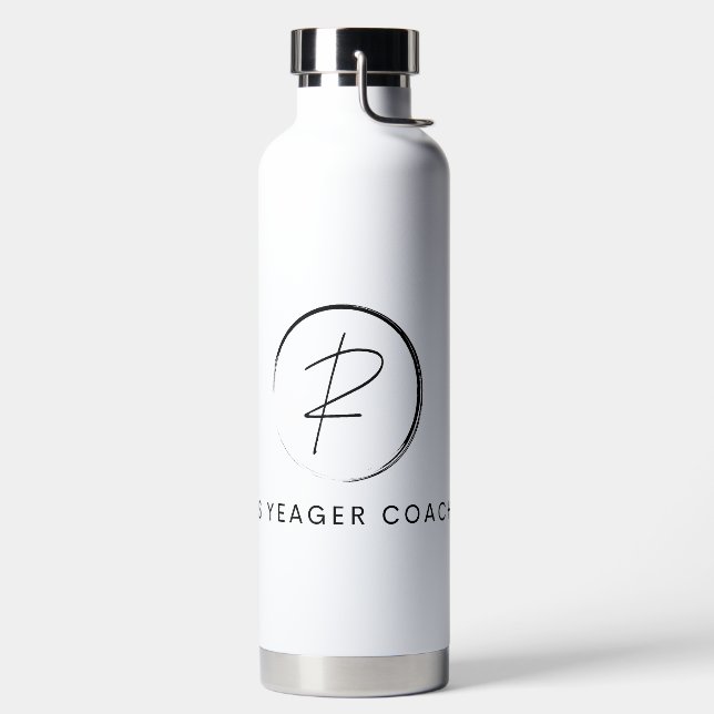Russ Yeager Coaching Signature Logo Water Bottle (Left)
