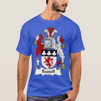 Russel Coat of Arms Family Crest  T-Shirt