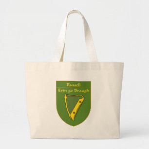 Russell 1798 Flag Shield Large Tote Bag