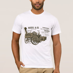 Russell and Co. Steam Traction Engine farm 1889 T-Shirt
