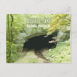 Russell Cave National Monument Alabama Postcard