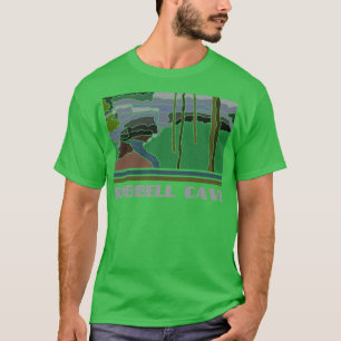 Russell Cave National Monument Nature Lover Vintag T-Shirt