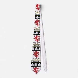 Russell Family Crest Tie