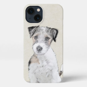 Russell Terrier Rough Painting - Original Dog Art iPhone 13 Case