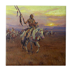 Russell The Medicine Man Tile